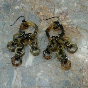 Lia Sophia Leopard Pierced Earrings